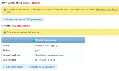 OAuth2 - developers.trackmania.com