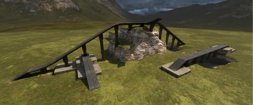 Some woodpath blocs across multiple zones