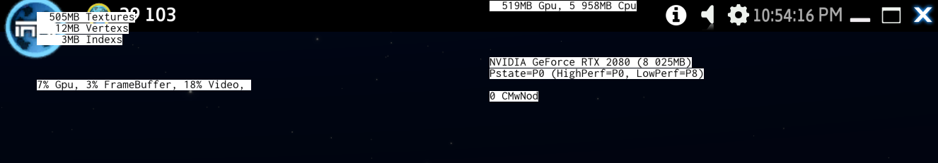 ctrl+F12 screen